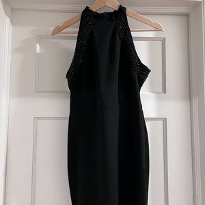 AX Paris High Neck Bodycon Dress- black size US 6
